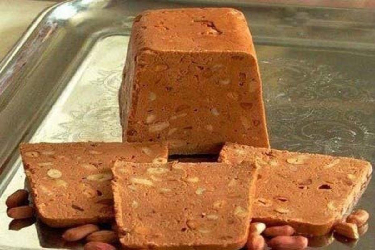 Кунжутное бурфи