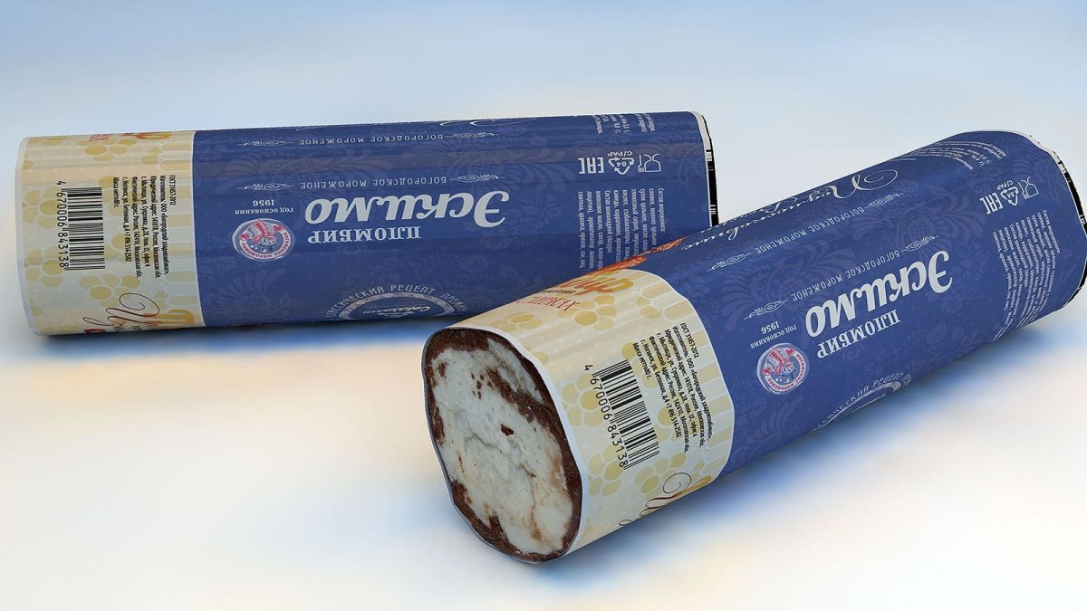 Фирменные мороженое тумане
