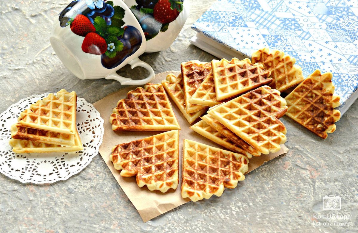 Вафельные рулетики Яшкино
