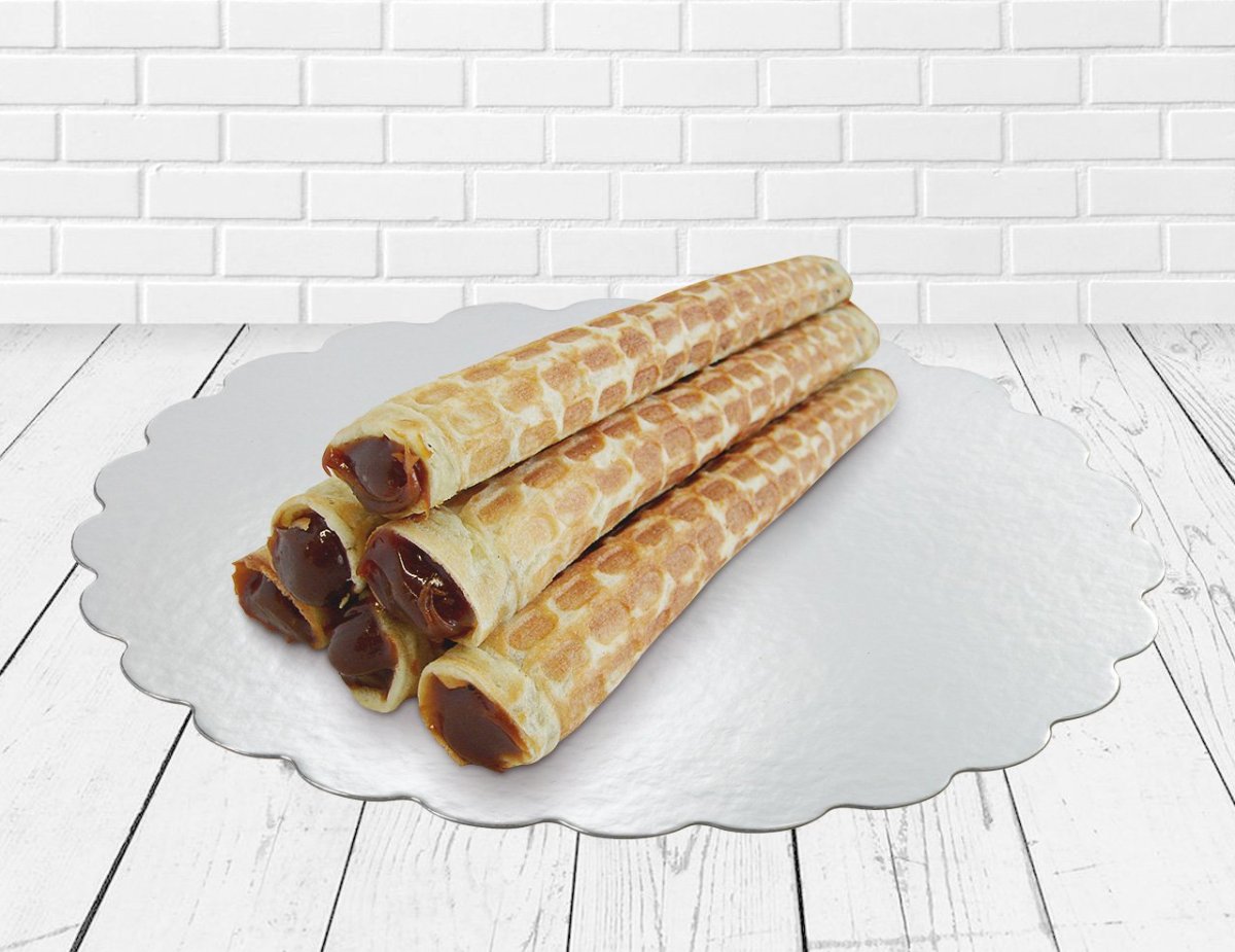 Вафли с финиками