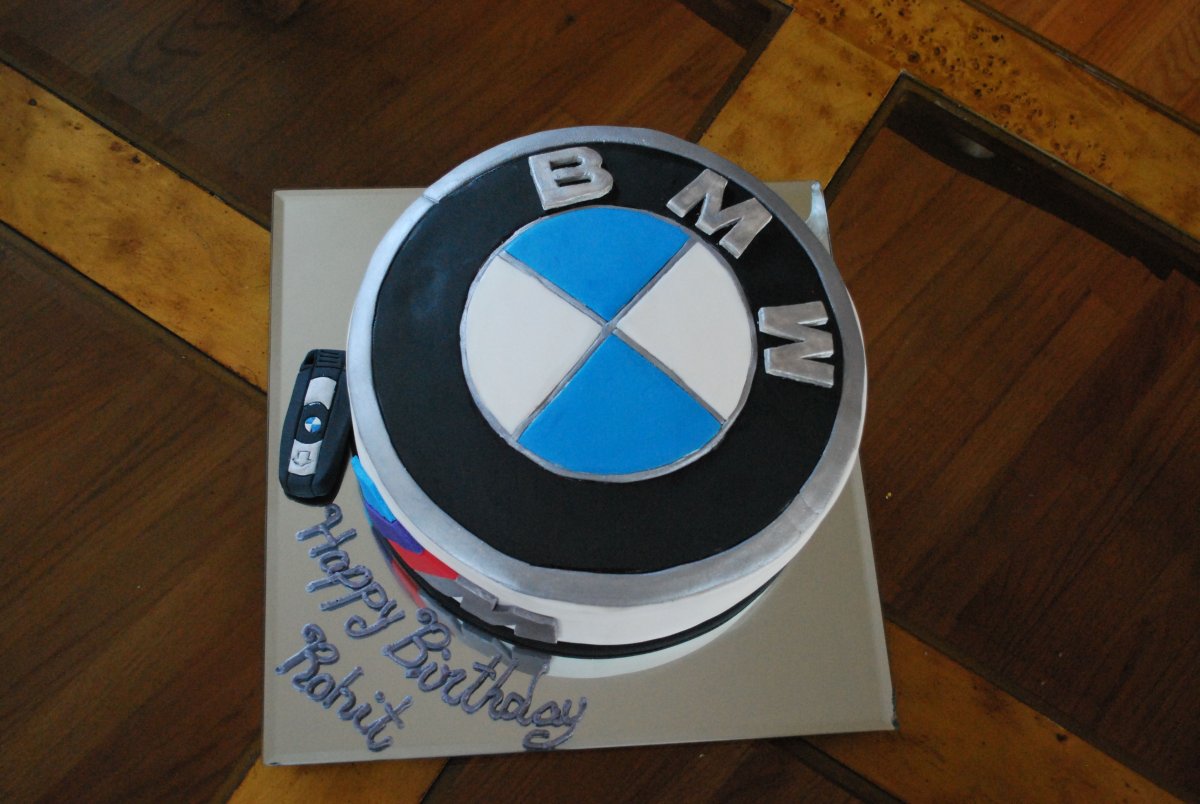 Значок BMW для торта