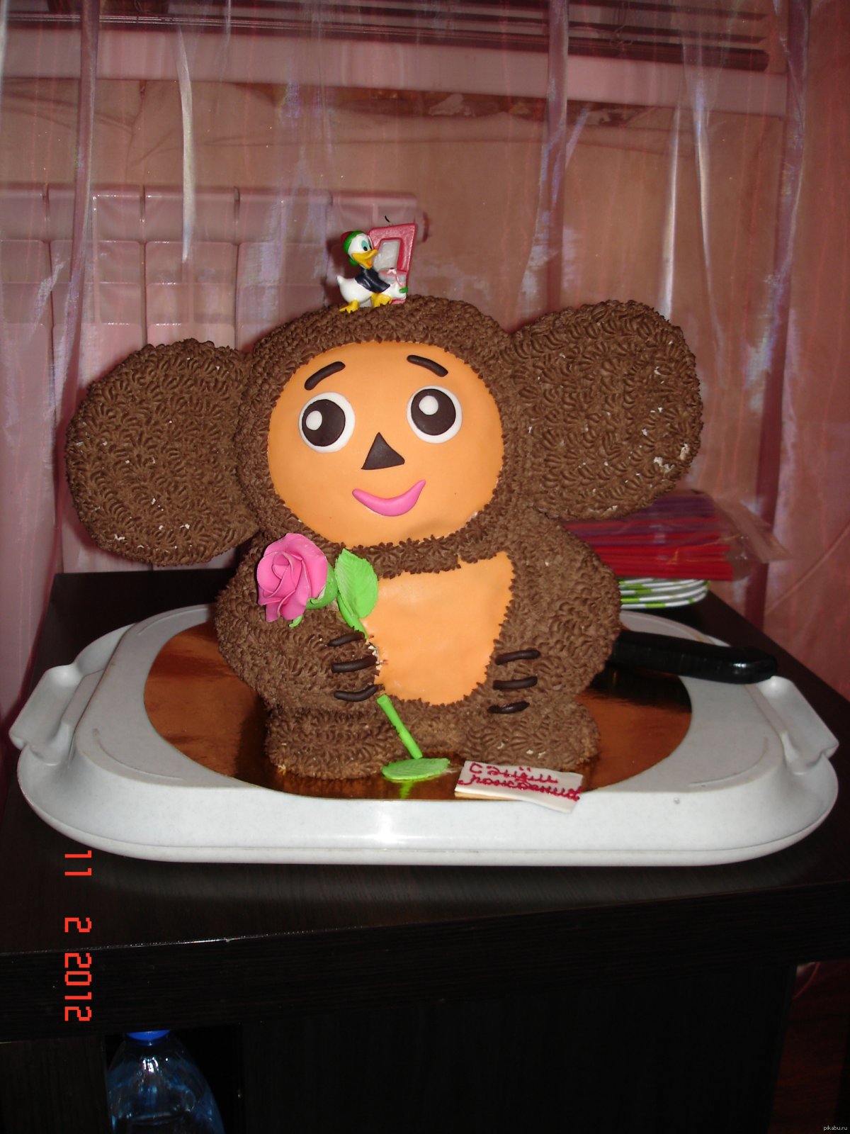 Торт из Чебурашки