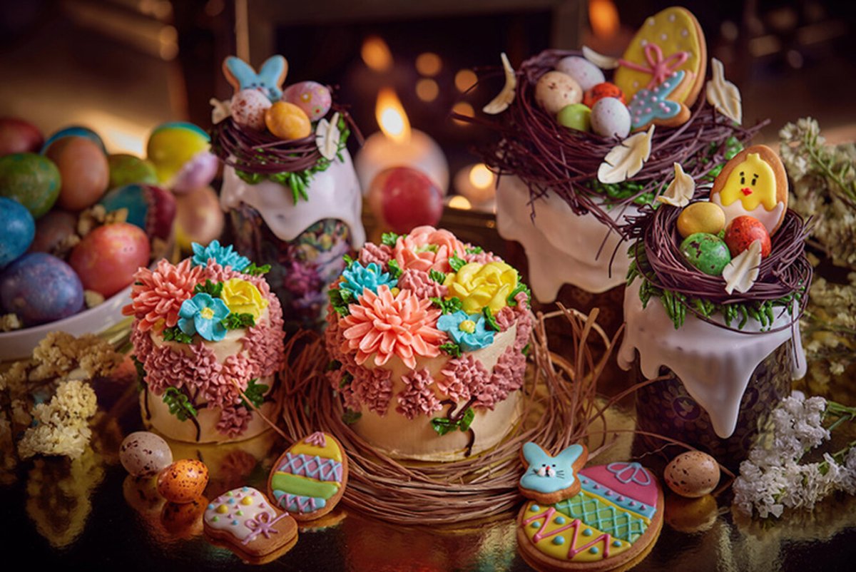 Эксклюзивные пасхальные куличи