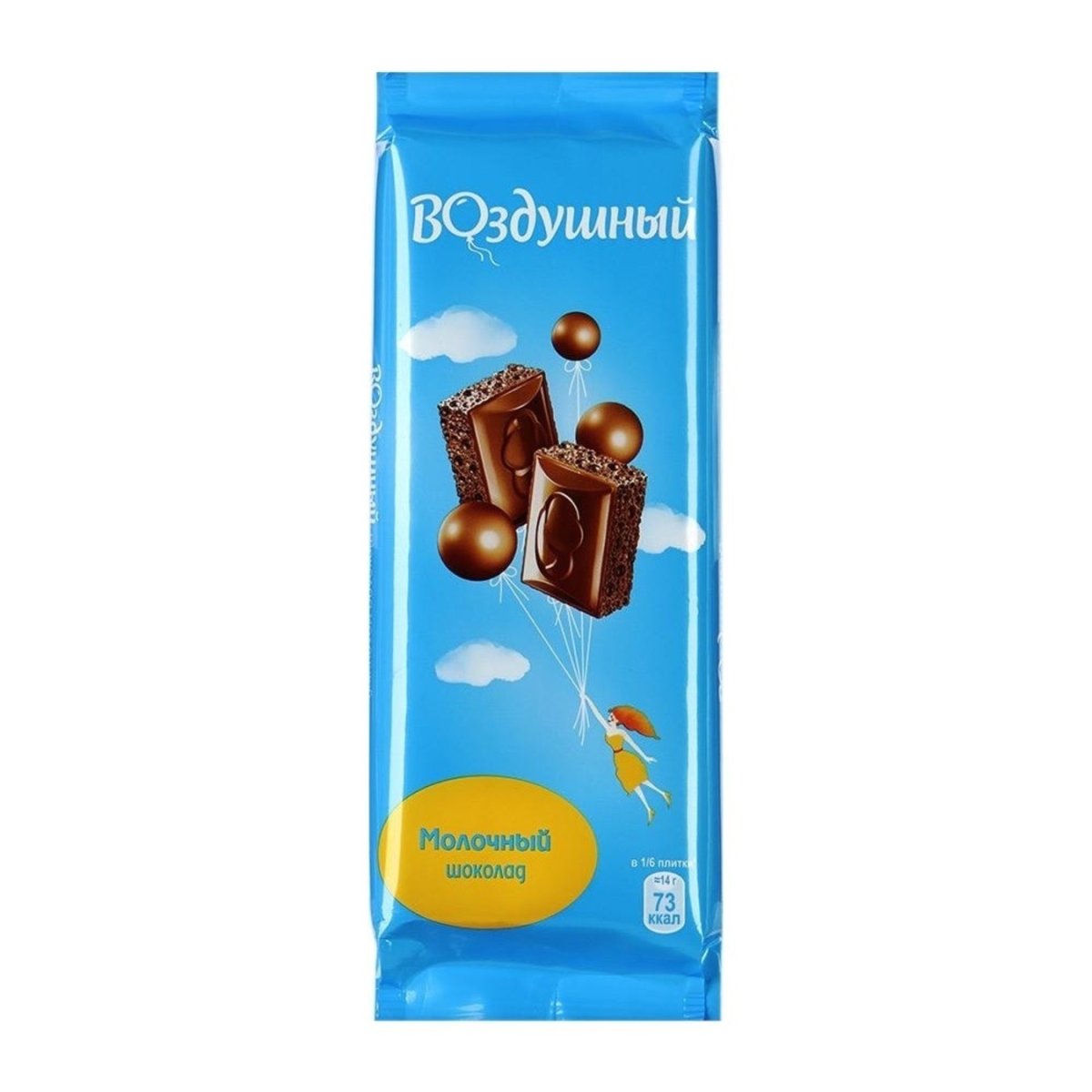 Шоколад воздушный белый пористый 85г