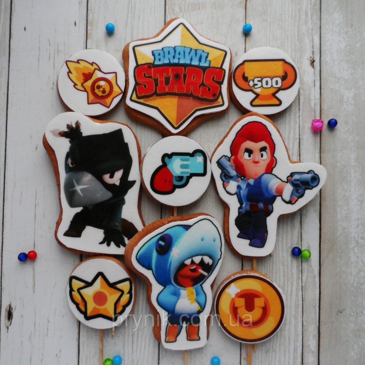 Brawl Stars пряники герои