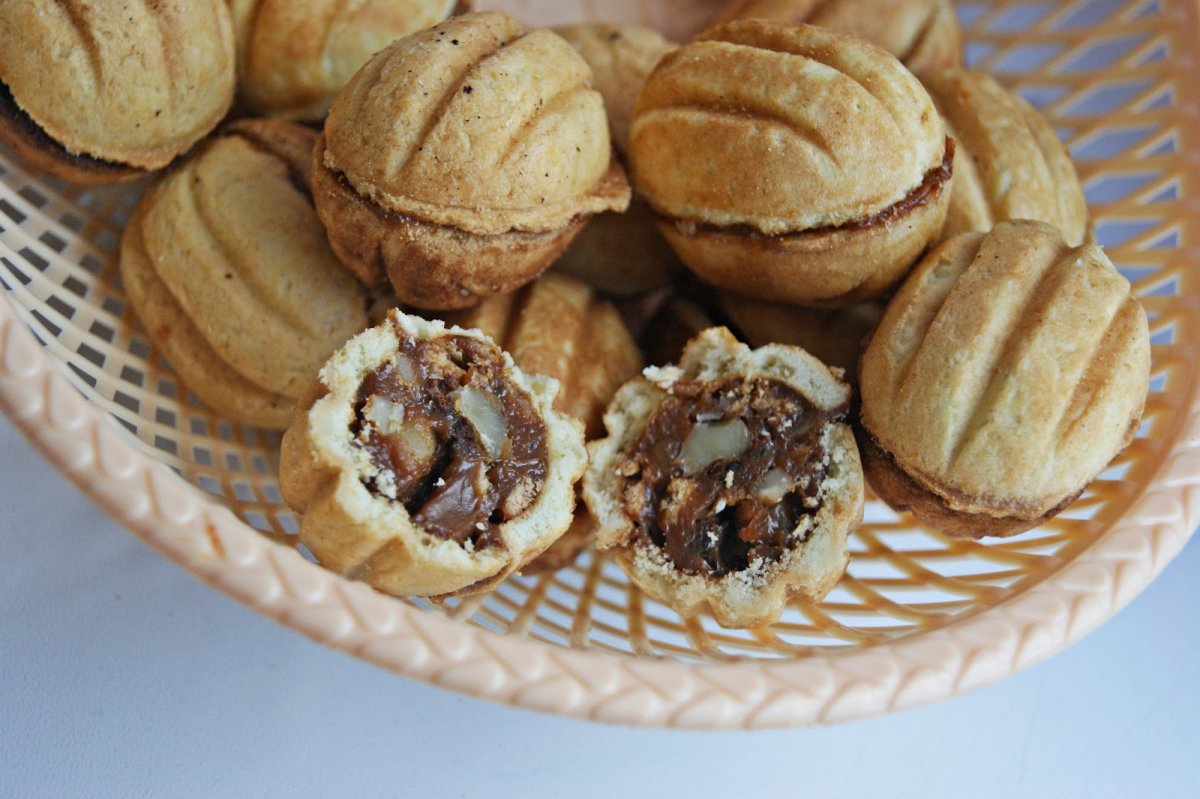 Печенье с орехами