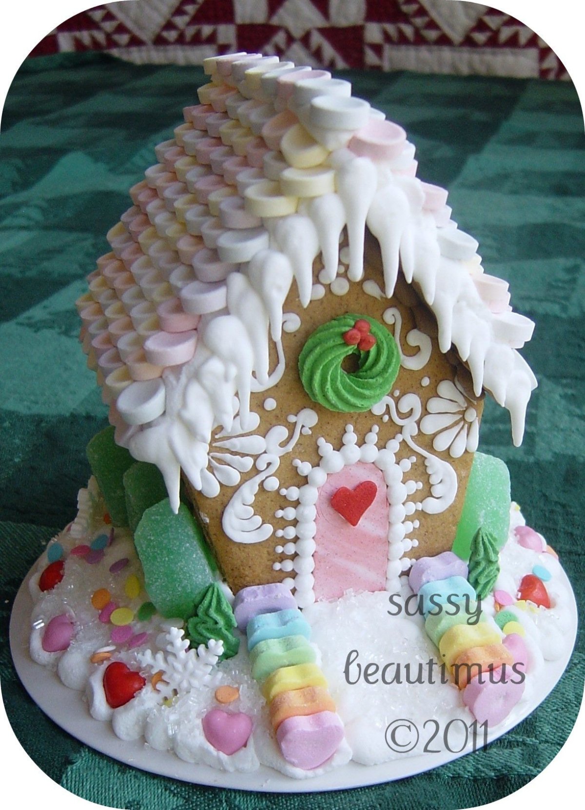 Пряничный домик своими руками