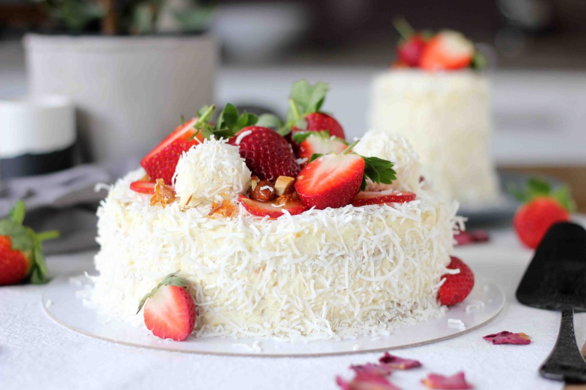 Кокосовый торт Raffaello