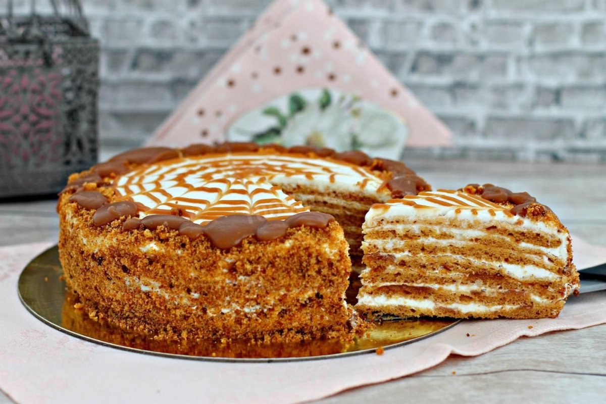 Вкусный торт молочная девочка