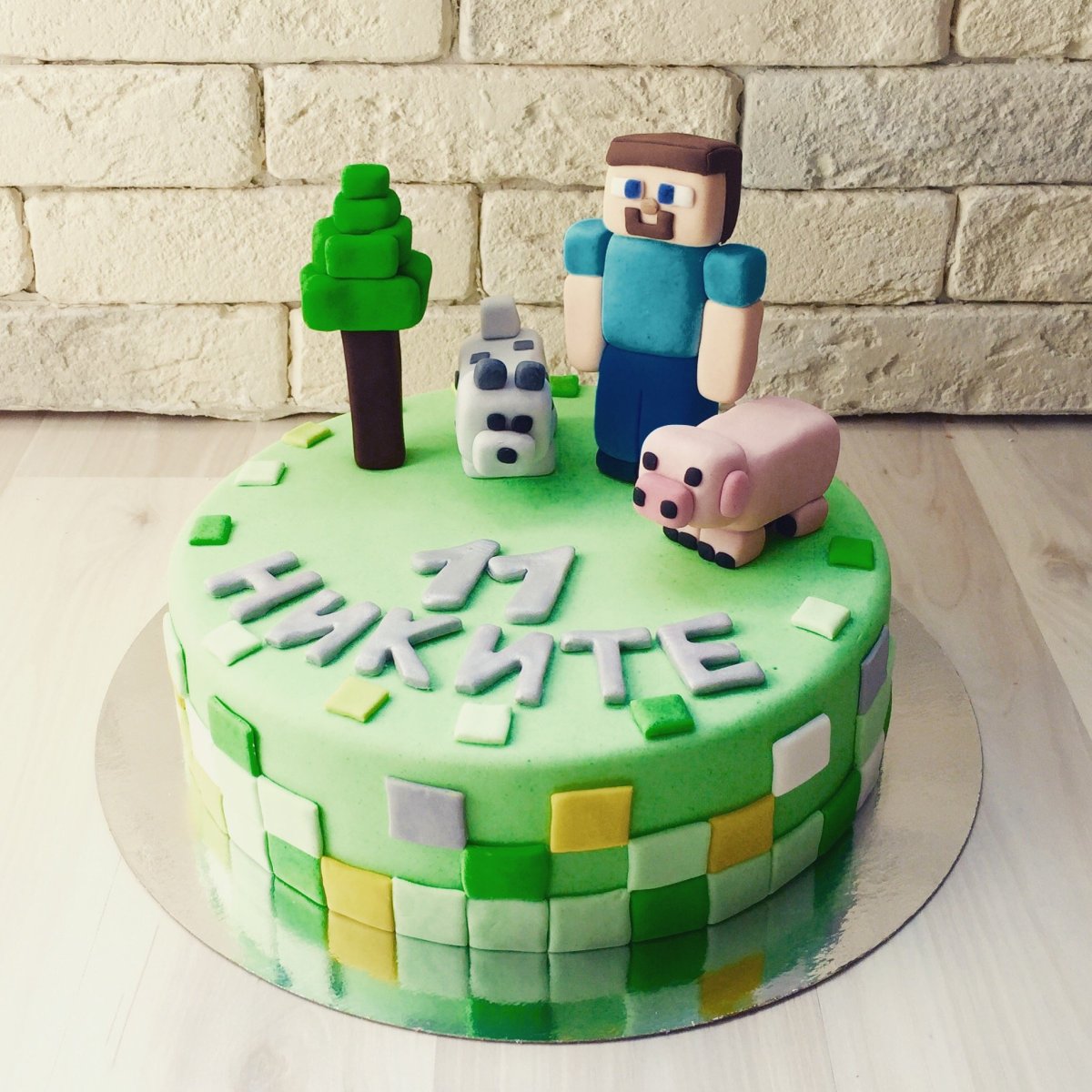 Minecraft Cake КРИПЕР