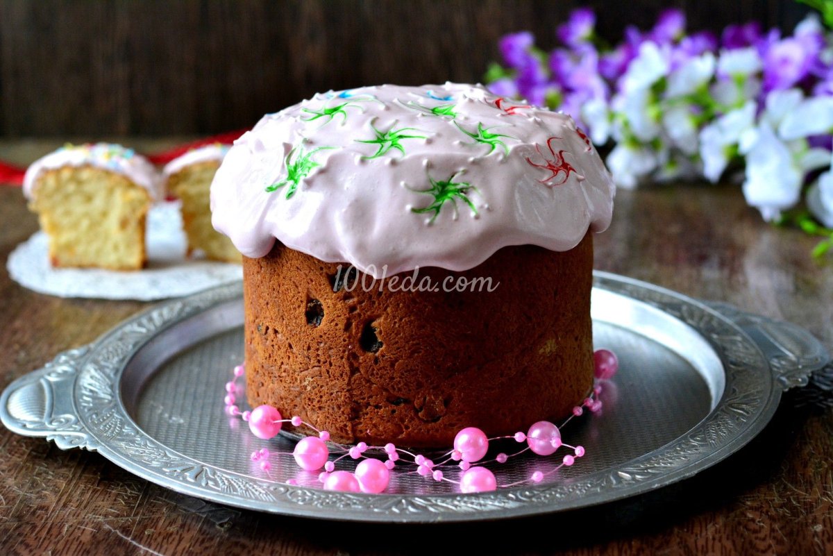 Украшение куличей сухофруктами