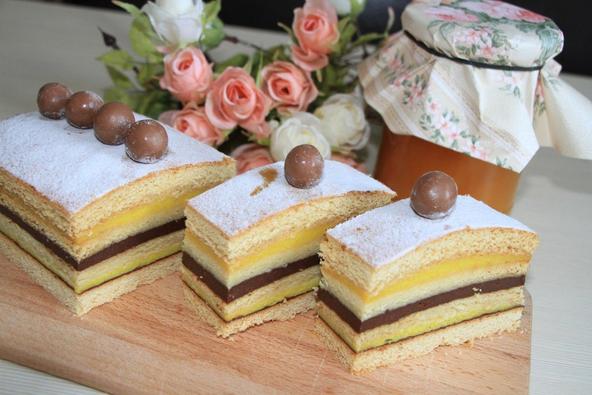 Пирожное Белочка безумно вкусно