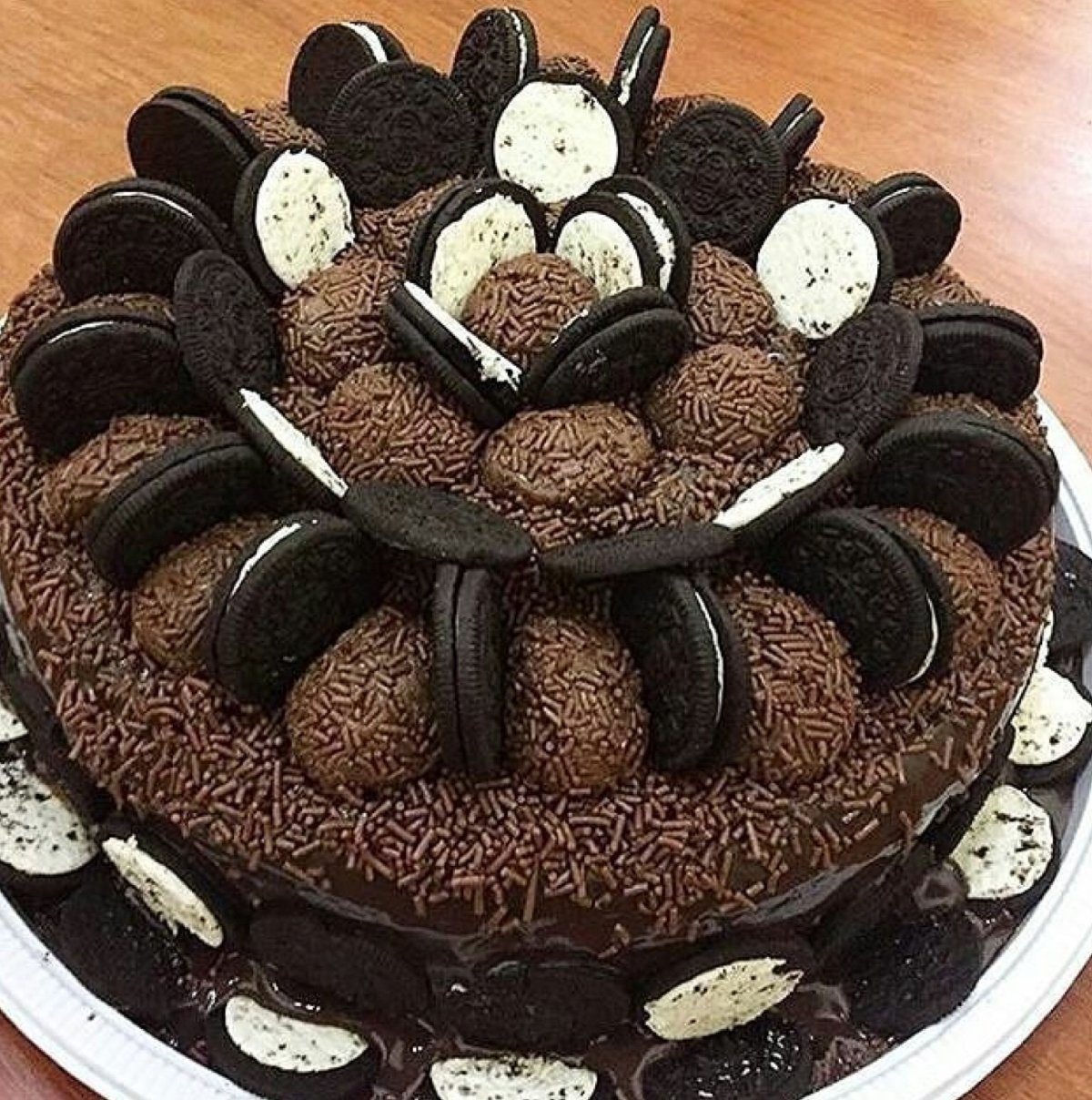 Торт Орео с кремом чиз