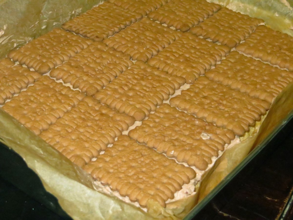 Печенье торт из печенья без выпечки