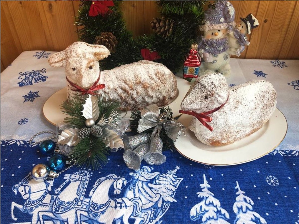 Агнец на Рождество