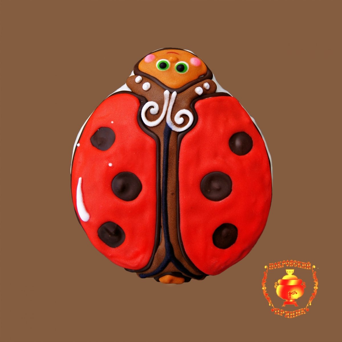 Божья коровка из пряника