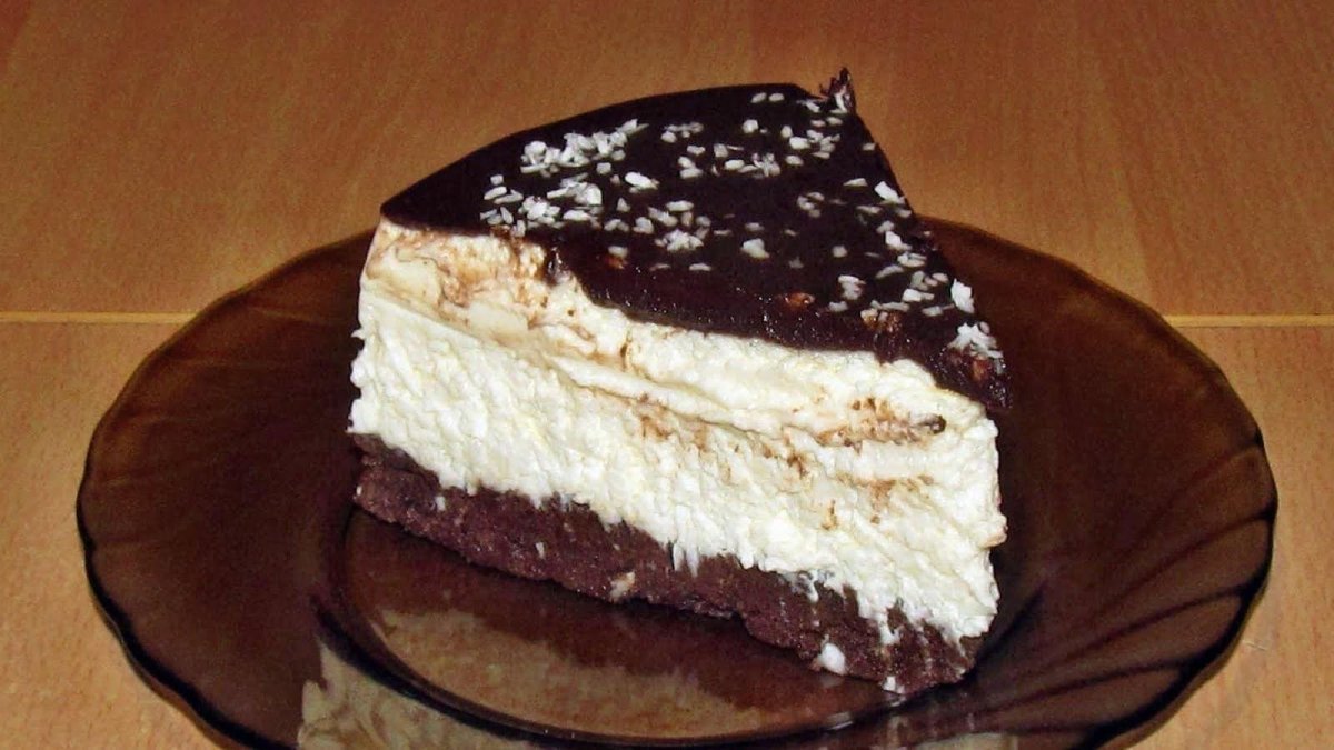 Торт Баунти с кокосовой