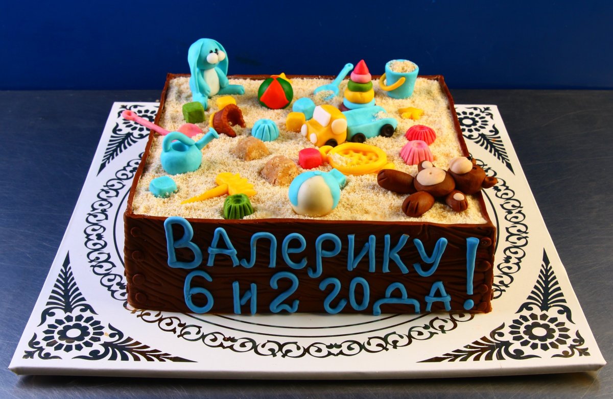 Торт песочница для мужчины