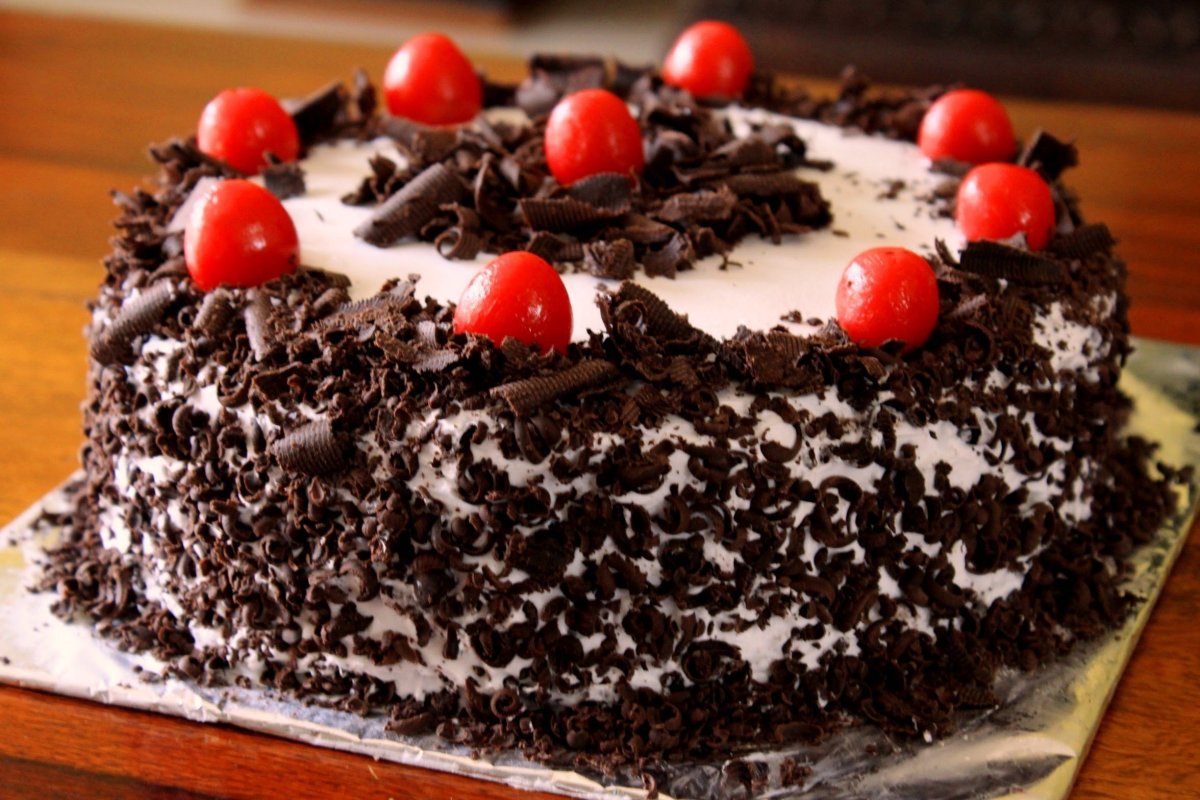 Шварцвальдский вишневый торт Schwarzwälder Kirschtorte