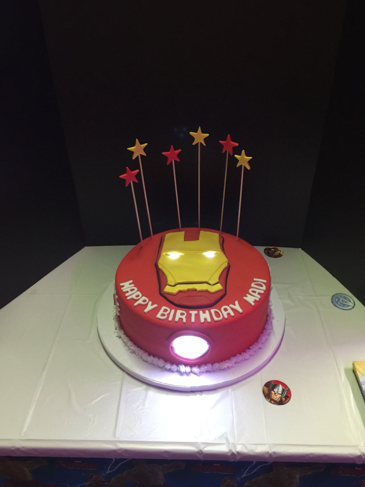 Iron man Cake