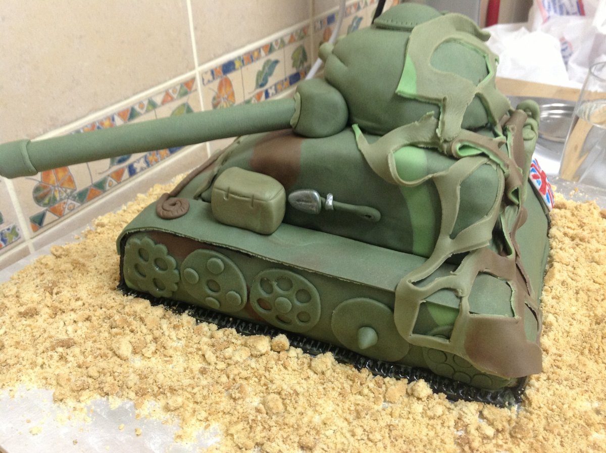 Торт World of Tanks Влад