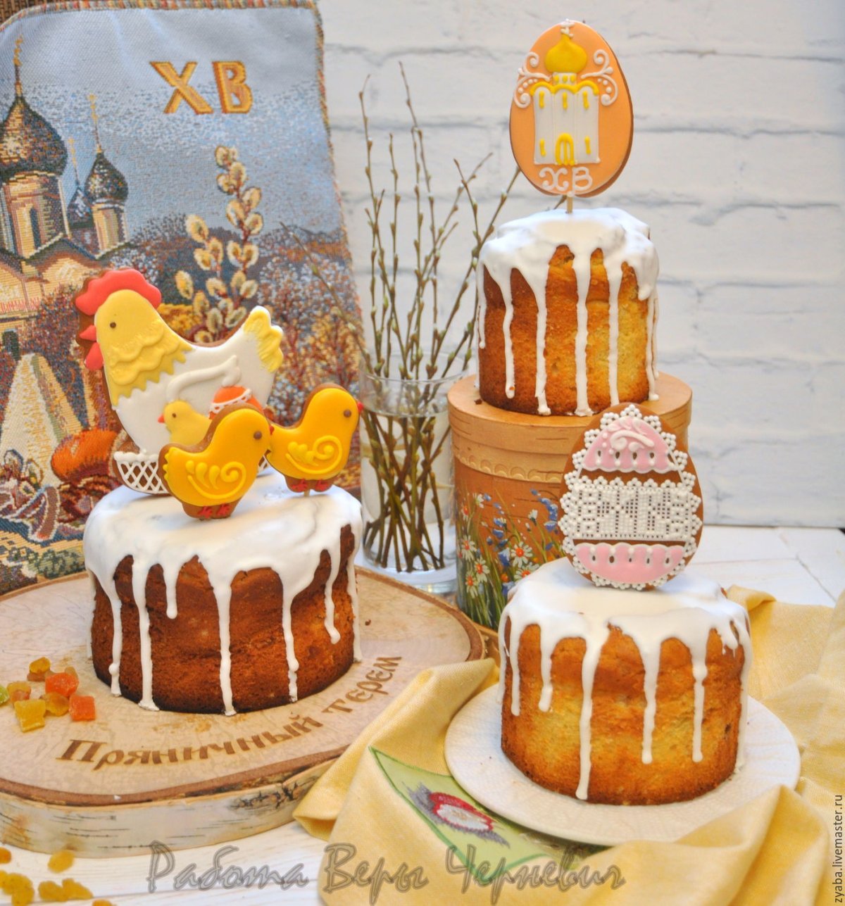 Декор куличей