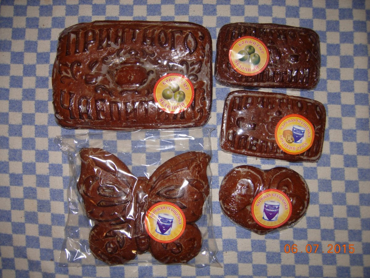 Покровский пряник с портретом