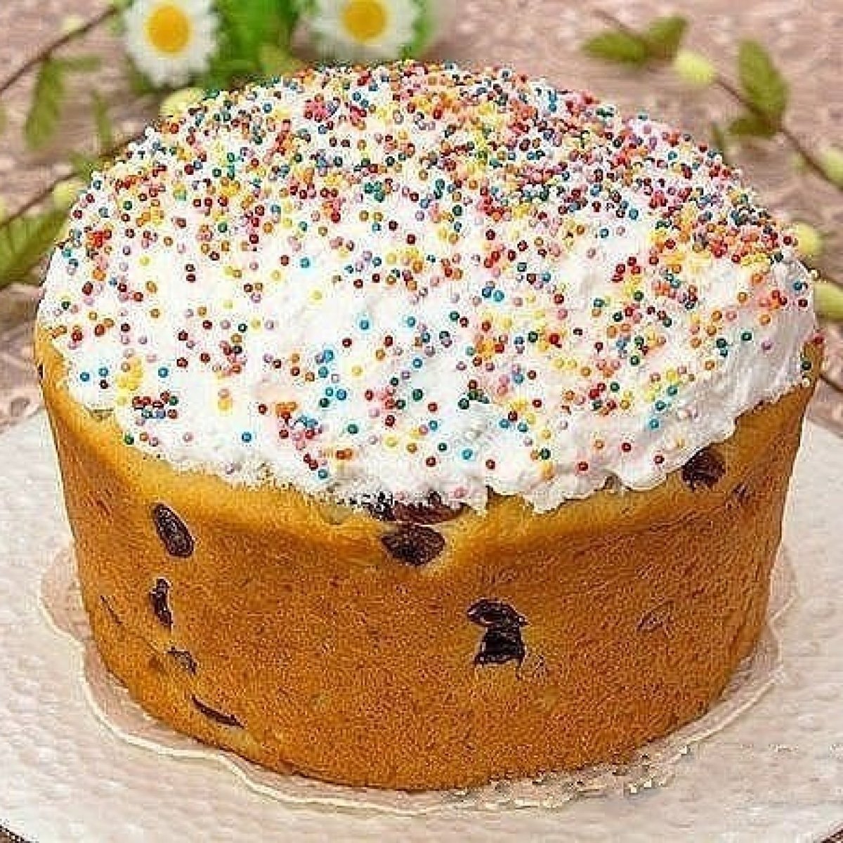 Кулич на сметане