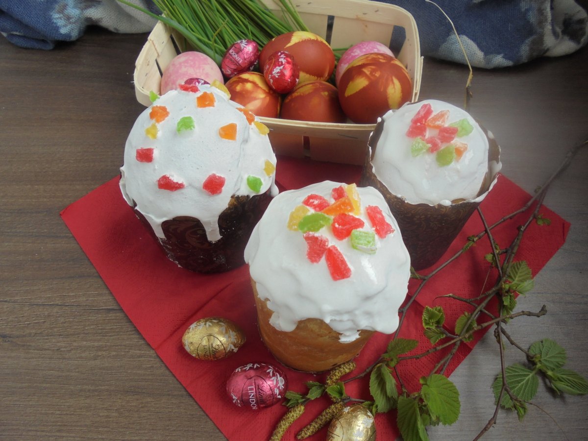 Куличи пасхальные домашние
