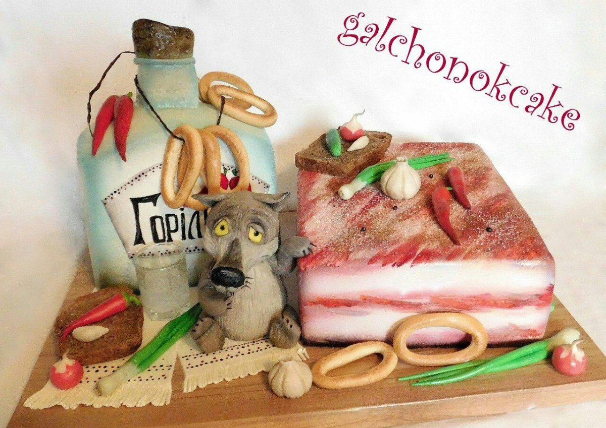 Торт собачка мордочка