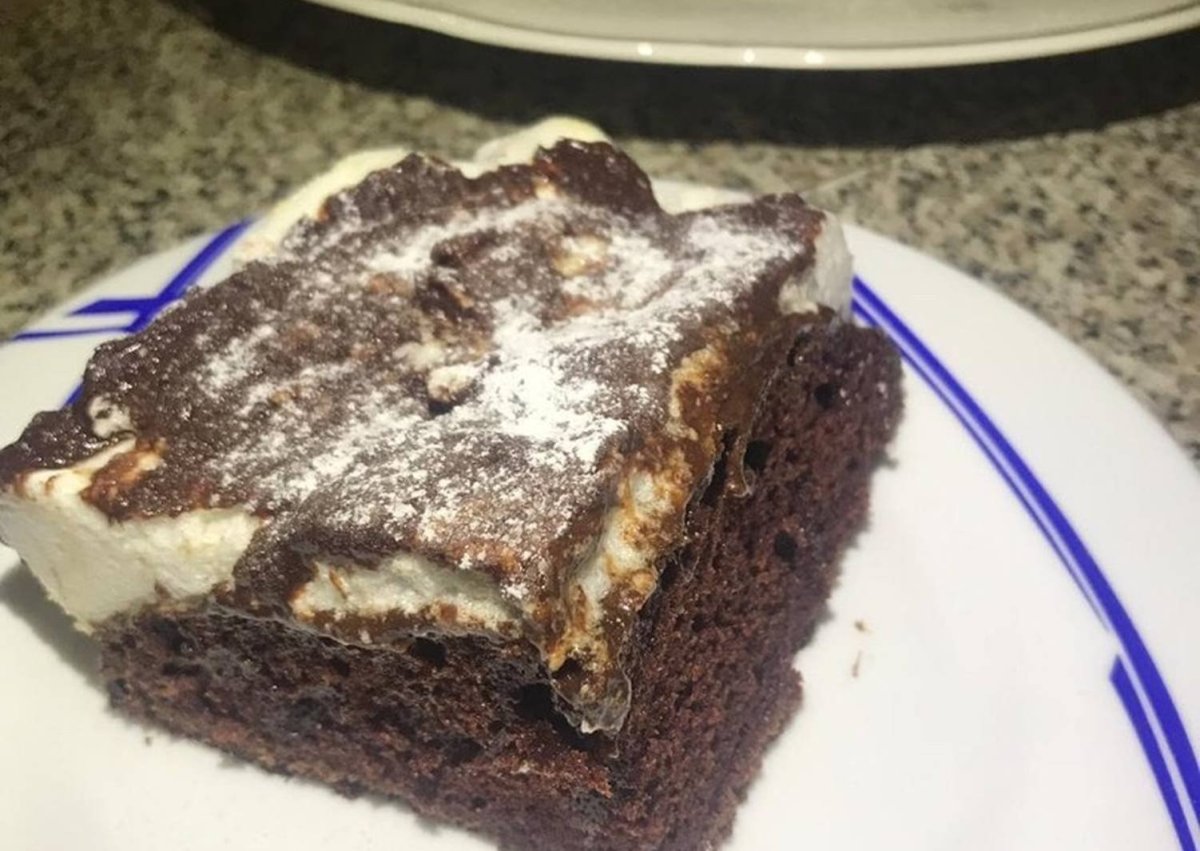 Пирожное улыбка негра