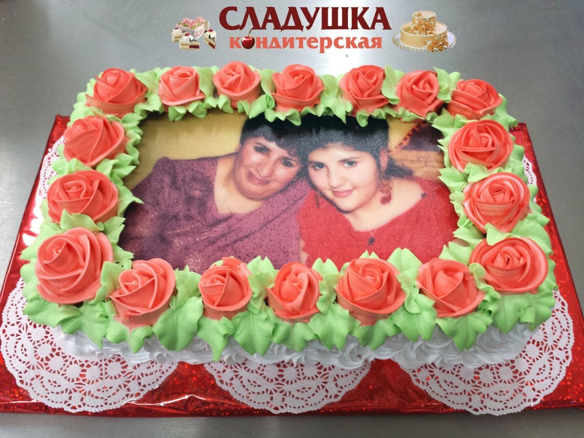 Торт с азербайджанским флагом