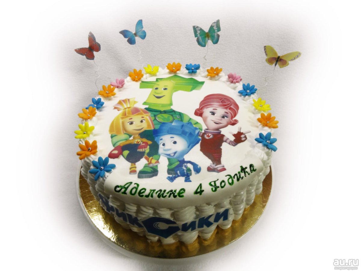 Торт Фиксики для мальчика 5 лет