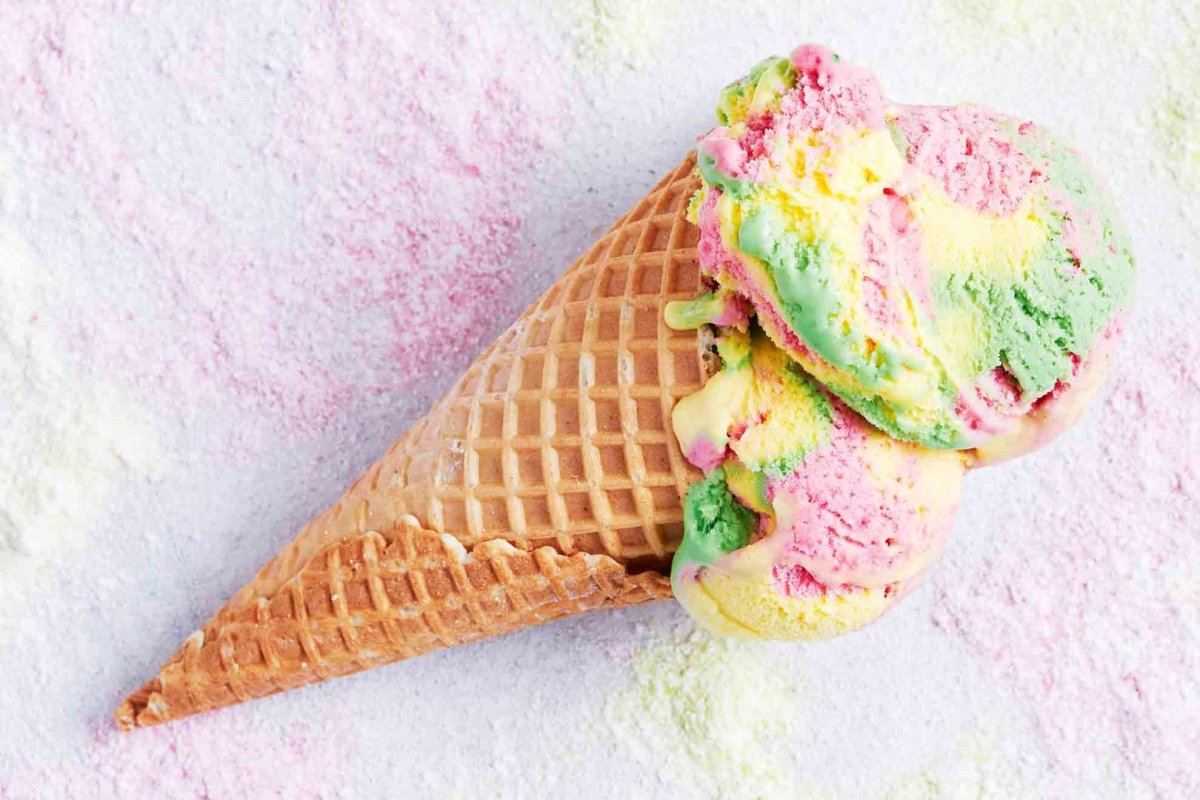 Round Ice Cream shop