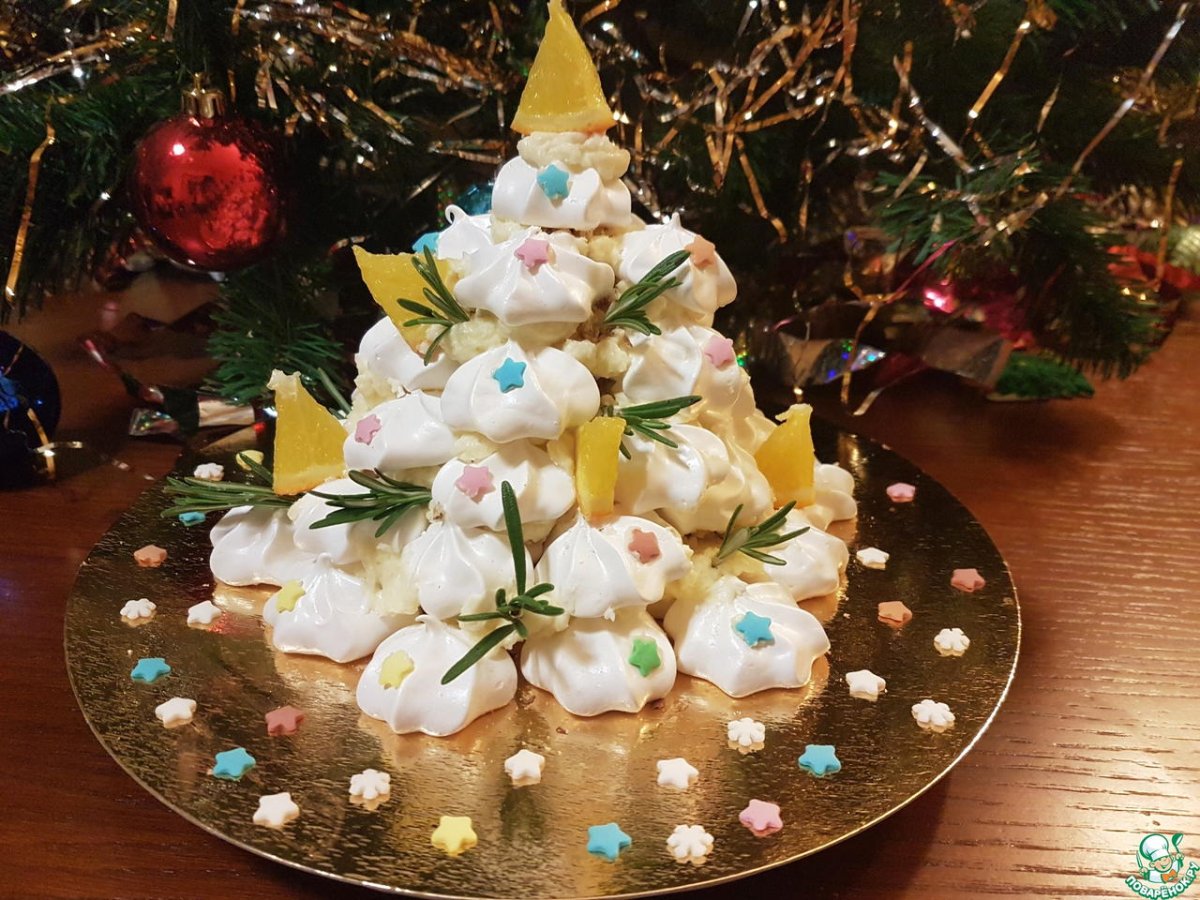 Елочка из имбирного печенья