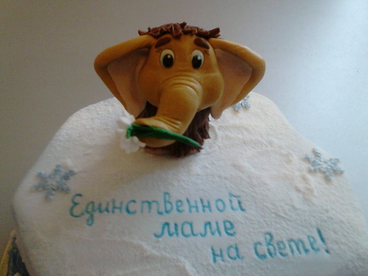 Торт единственной маме на свете фото