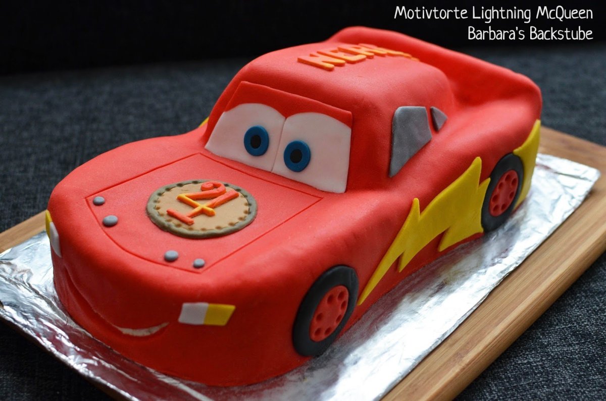 Торт Lightning MCQUEEN