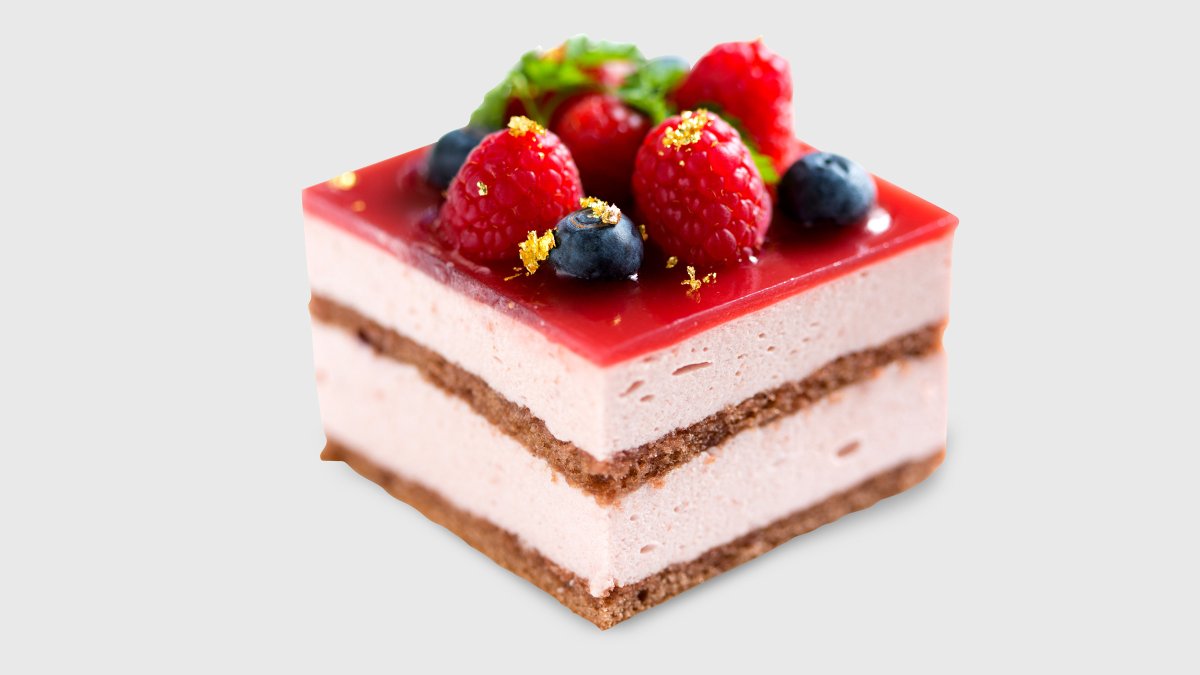 Красивый кусок торта