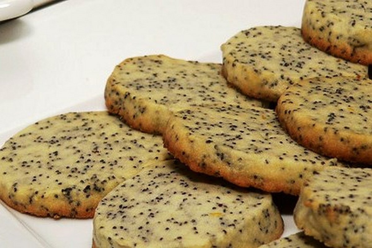 Овсяное печенье с маком