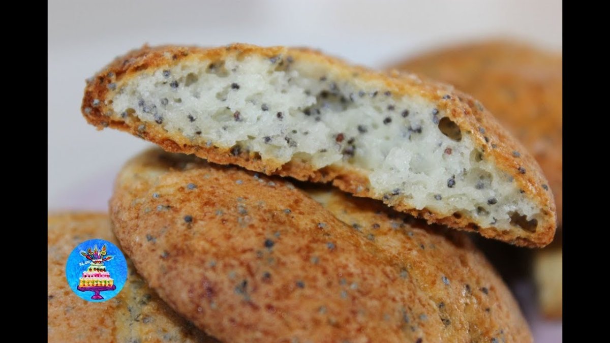 Печенье с маком и семечками