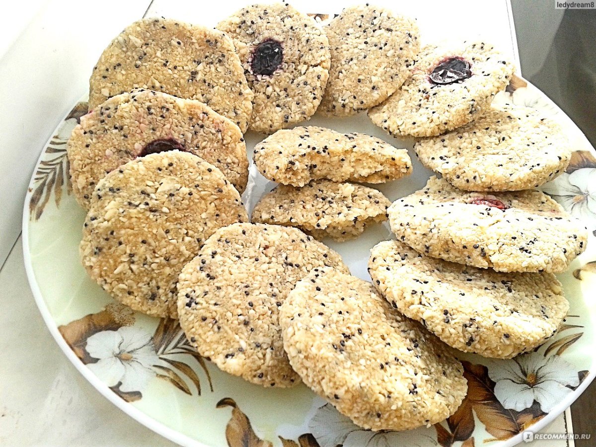 Песочное Маковое печенье