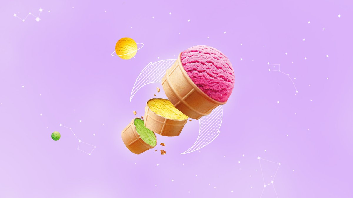 Форма для мороженого Space