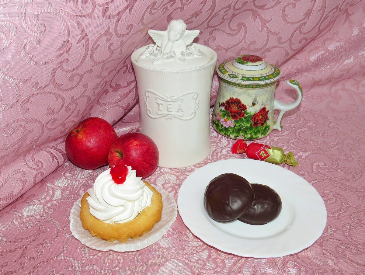 Кофе с конфетами