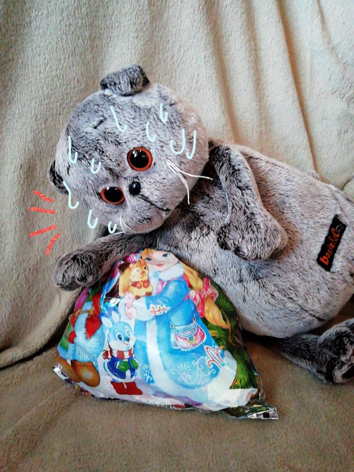 Торт с «котиком»