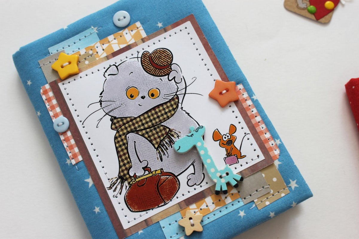 Кот Басик из мастики