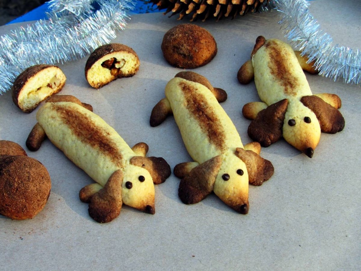 Печеньки разной формы