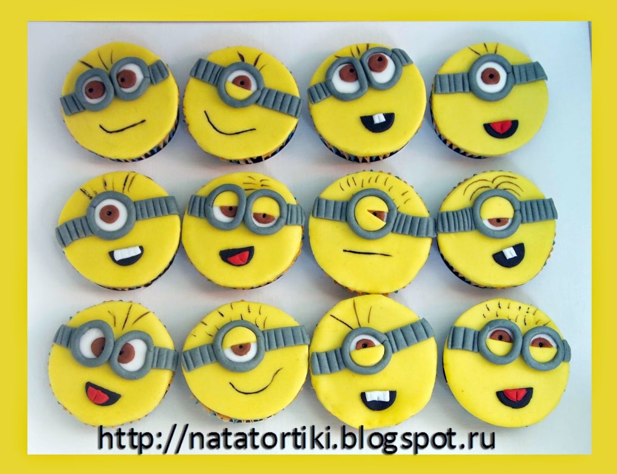 Капкейки с фигурками