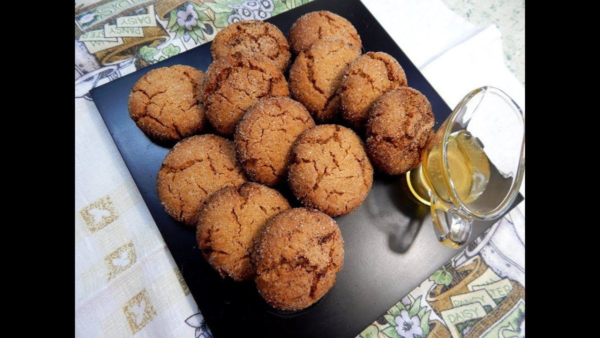 Медовое печенье с корицей
