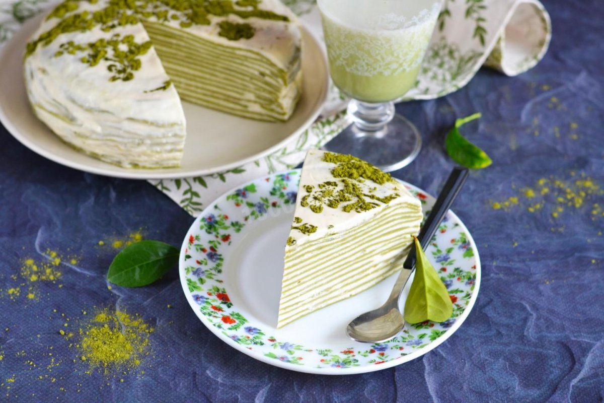 Блинный торт с какао