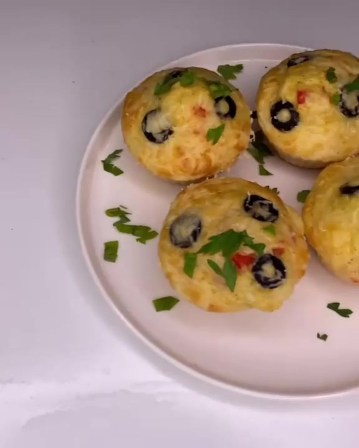 Мини пицца в формочках для маффинов